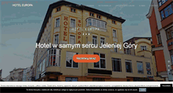 Desktop Screenshot of europa-hotel.com.pl